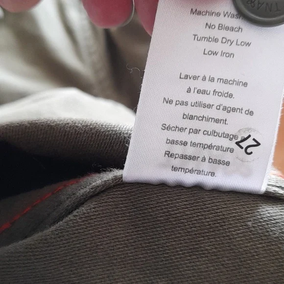 TNA Army Green Button Up Shirt - Picture 6 of 6